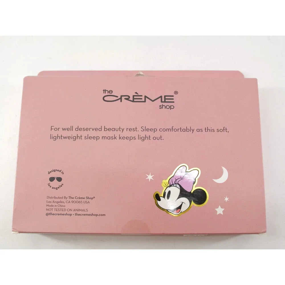 The Creme Shop Disney Minnie Mouse Limited Edition Snug Sleep Mask New In Pkge